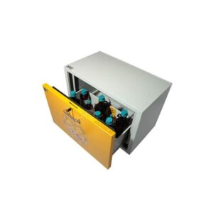 Armadi di sicurezza sottocappa per infiammabili SAFETYBOX 900/50 CM D
