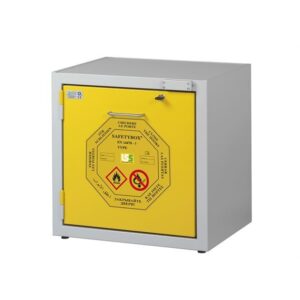 Armadi di sicurezza sottocappa per infiammabili SAFETYBOX 600/50 CM