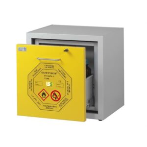 Armadi di sicurezza sottocappa per infiammabili SAFETYBOX 600/50 CM D