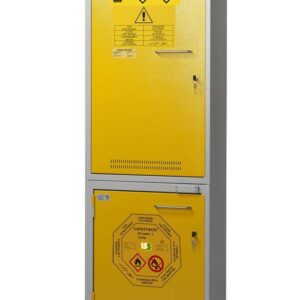 Armadio di sicurezza infiammabili + chimici, acidi e basi KEMIFIRE 600 A TYPE A
