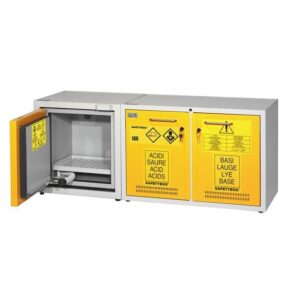 Armadio di sicurezza infiammabili + chimici, acidi e basi KEMIFIRE 1500/50 TYPE C