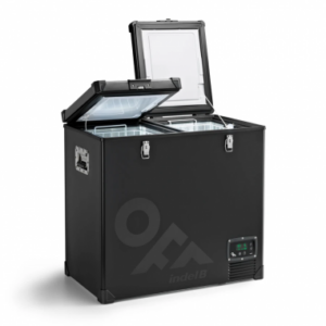 Frigo-congelatore portatile IndelB TB118 DD STEEL BLACK