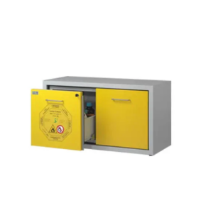 Armadi di sicurezza sottocappa per infiammabili SAFETYBOX 1200/50 CM DD